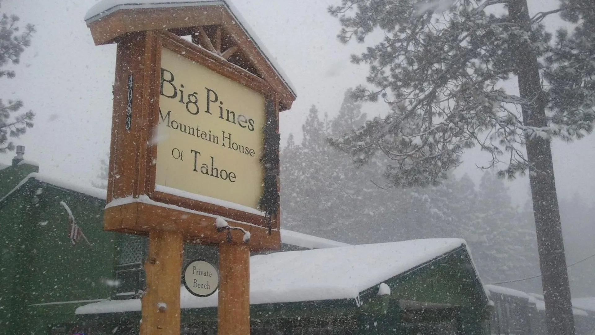 Motel Big Pines Mountain House South Lake Tahoe USA